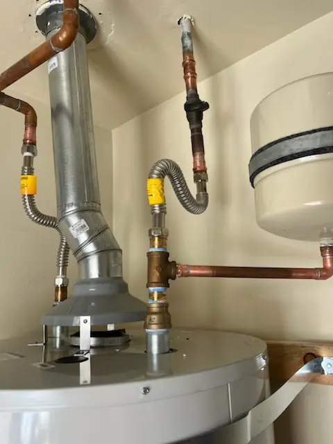 Water heater installation and plumbing repair in Longwood